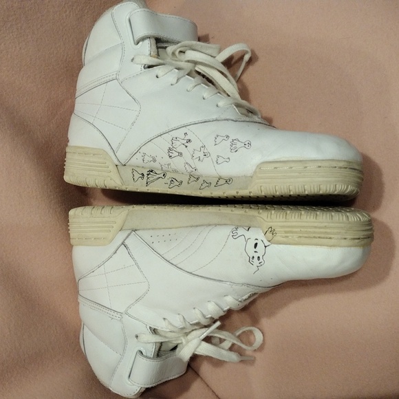 Reebok x Ex-O-Fit Clean-Stranger Things x Bait High Top Sneakers Sz 5.5-Cosplay - Picture 11 of 13